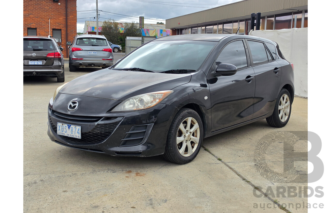 04/2009 Mazda Mazda3 MAXX BL 5d Hatchback Black 2.0L