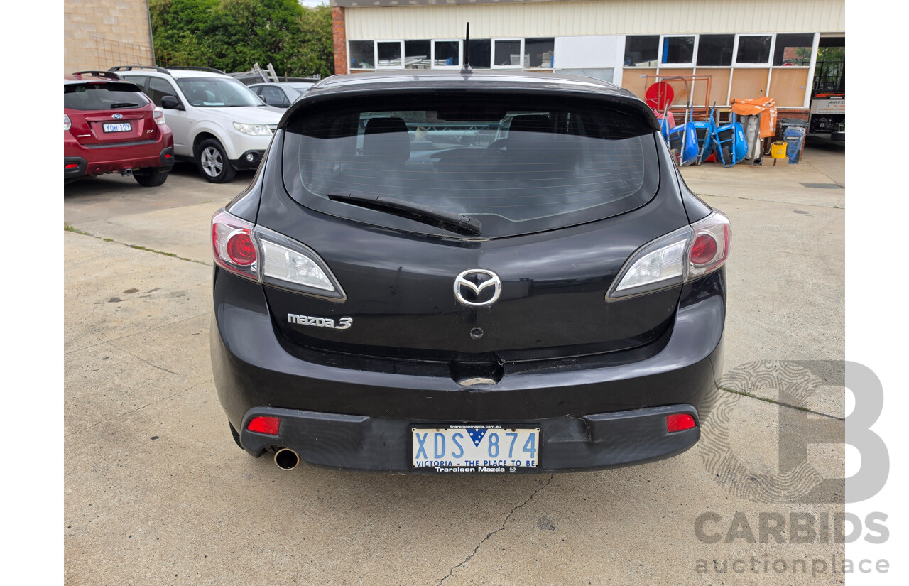 04/2009 Mazda Mazda3 MAXX BL 5d Hatchback Black 2.0L