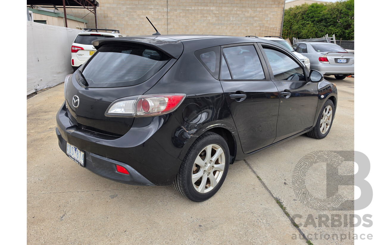 04/2009 Mazda Mazda3 MAXX BL 5d Hatchback Black 2.0L