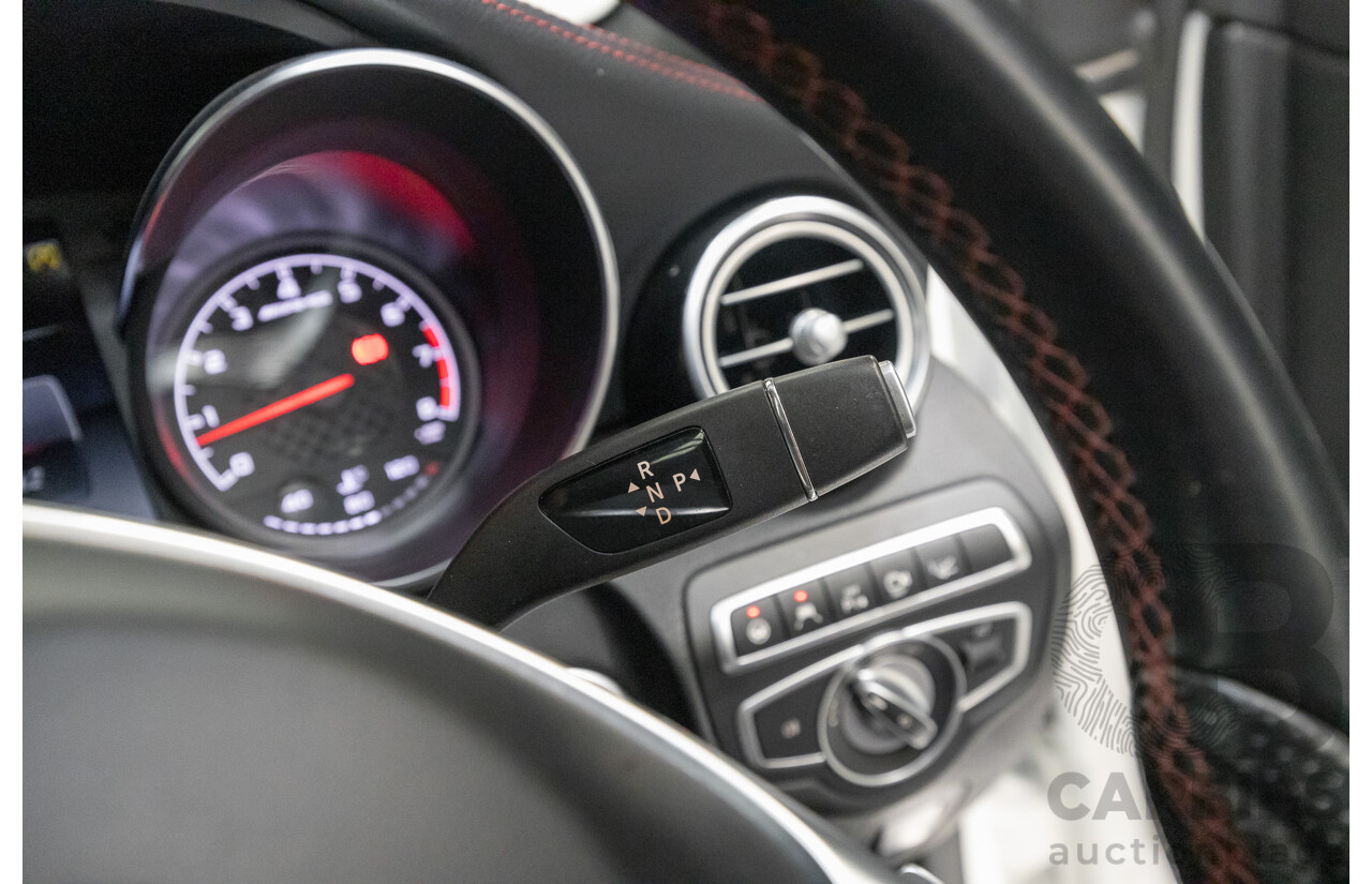 1/2018 Mercedes-Benz GLC 43 AMG (AWD) 253 MY18 4d Wagon Diamond White Twin Turbo V6 3.0L