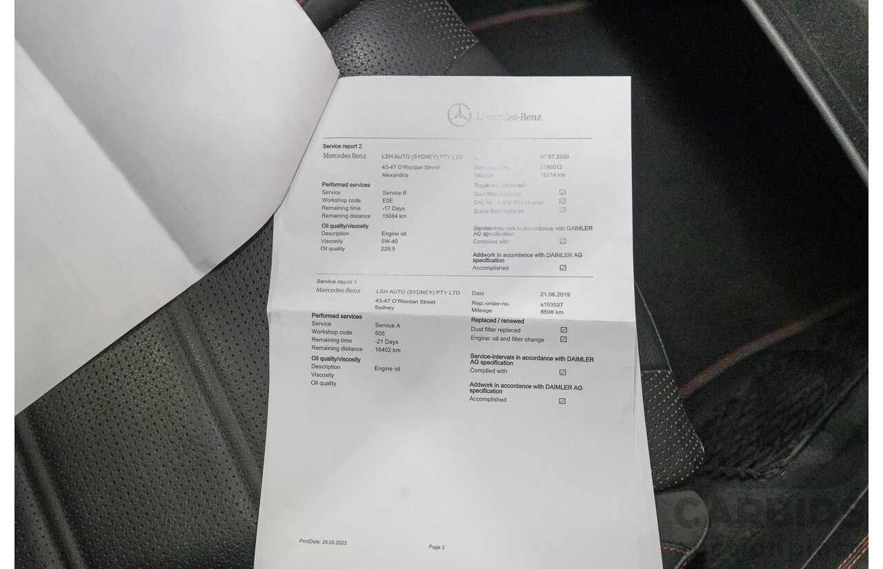 1/2018 Mercedes-Benz GLC 43 AMG (AWD) 253 MY18 4d Wagon Diamond White Twin Turbo V6 3.0L
