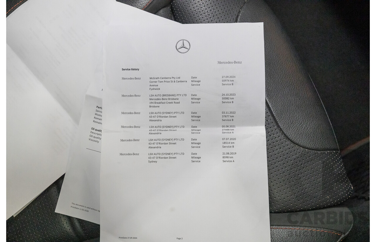 1/2018 Mercedes-Benz GLC 43 AMG (AWD) 253 MY18 4d Wagon Diamond White Twin Turbo V6 3.0L