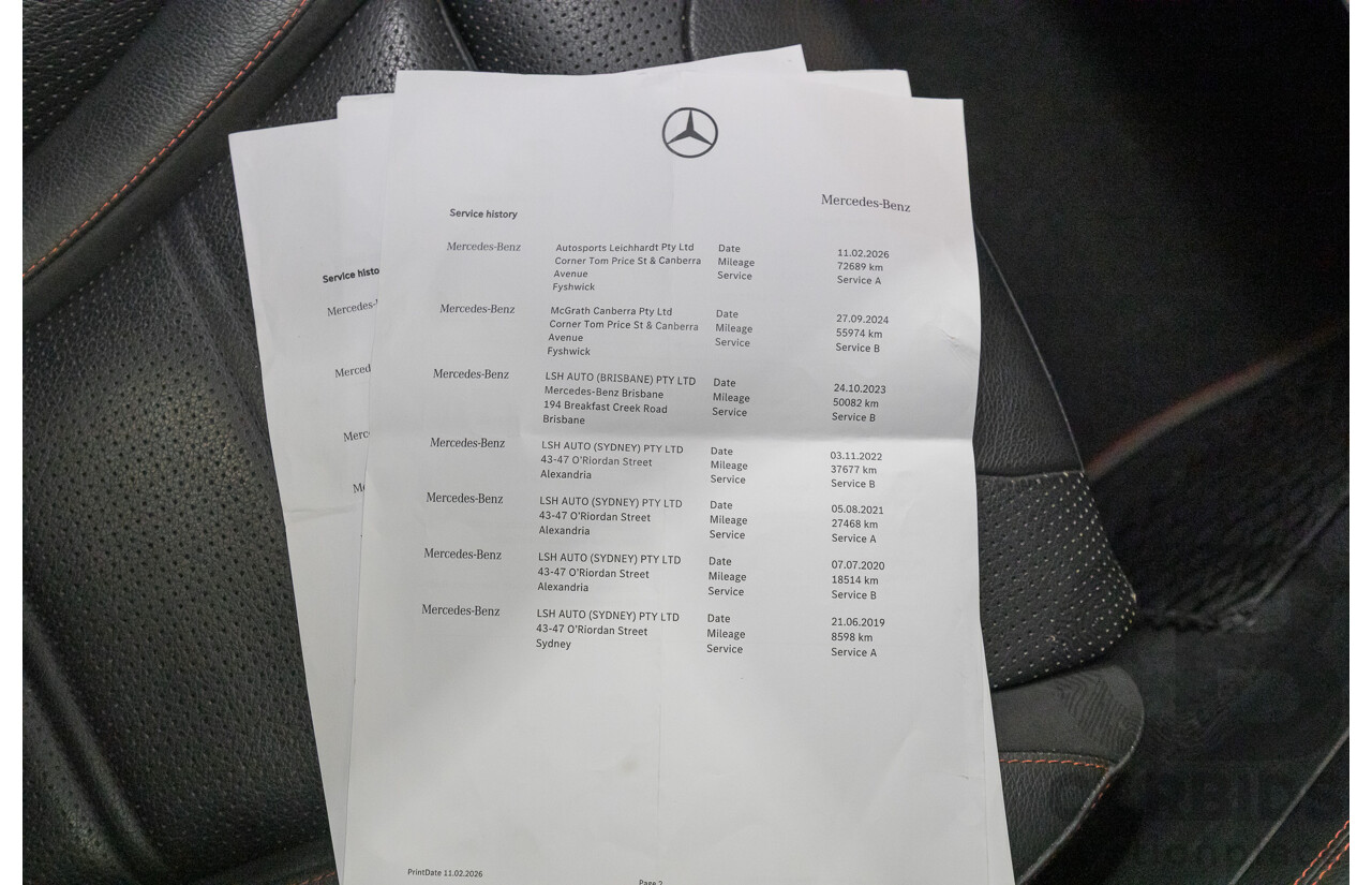 1/2018 Mercedes-Benz GLC 43 AMG (AWD) 253 MY18 4d Wagon Diamond White Twin Turbo V6 3.0L