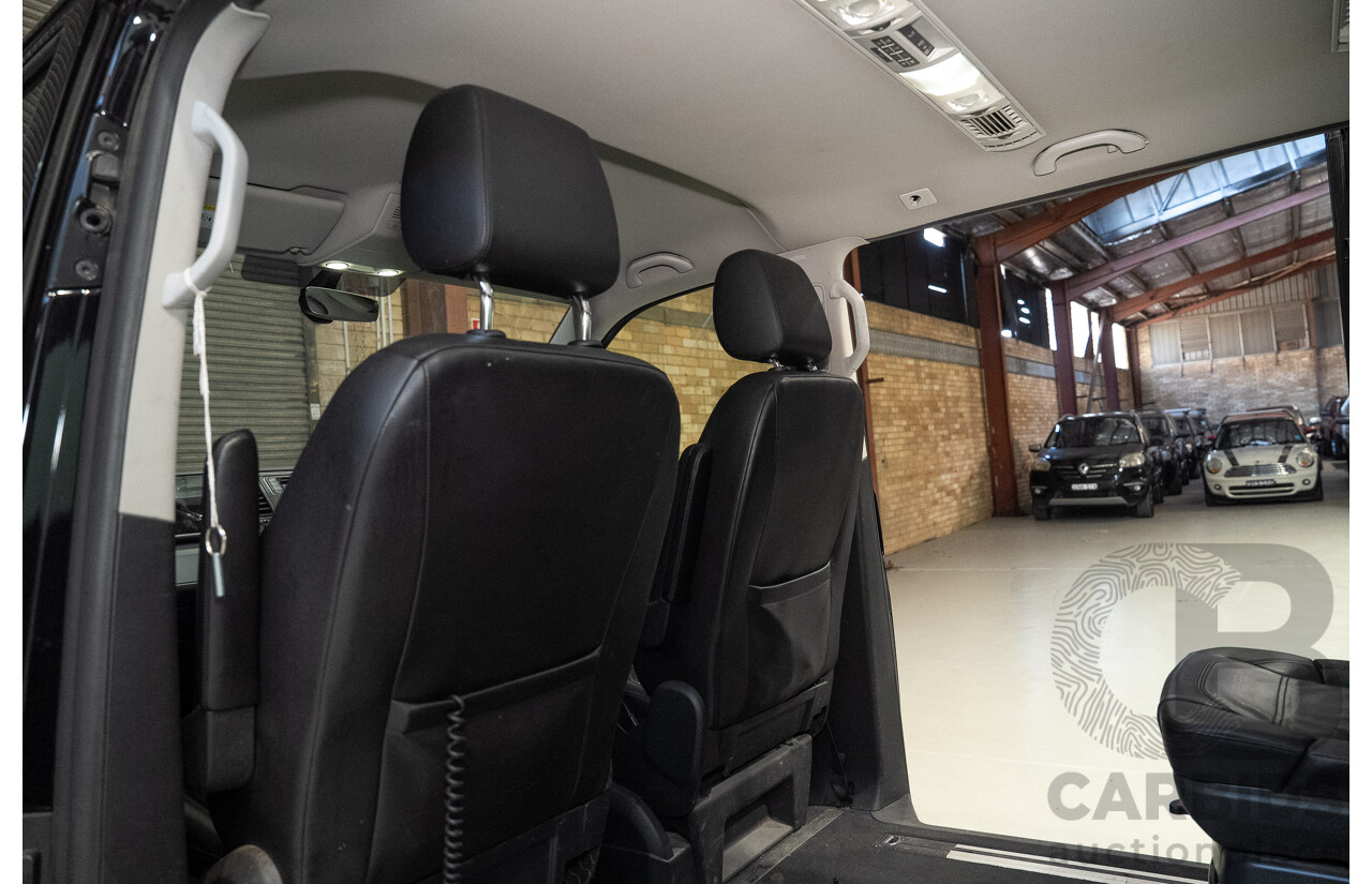 06/2017 Volkswagen Multivan Highline TDI450 T6 MY18 4d Wagon Black 2.0L