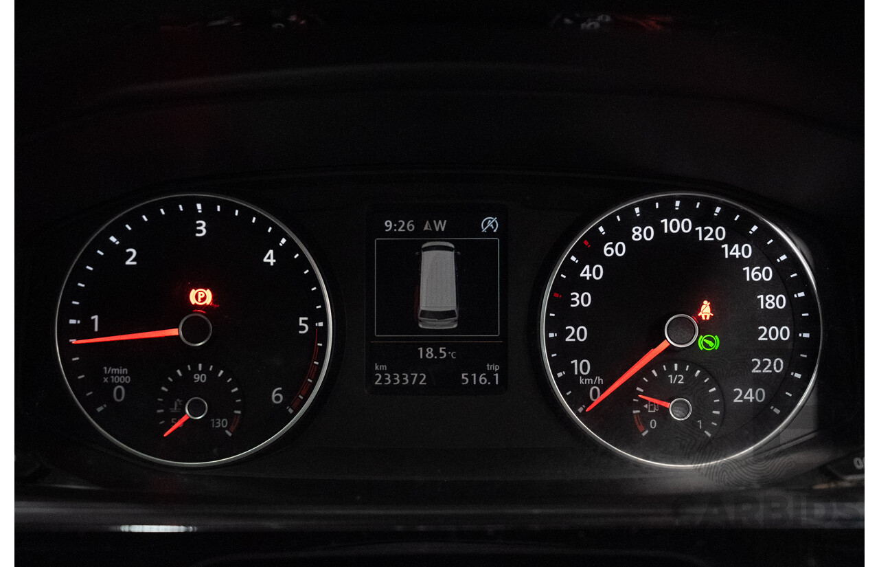 06/2017 Volkswagen Multivan Highline TDI450 T6 MY18 4d Wagon Black 2.0L