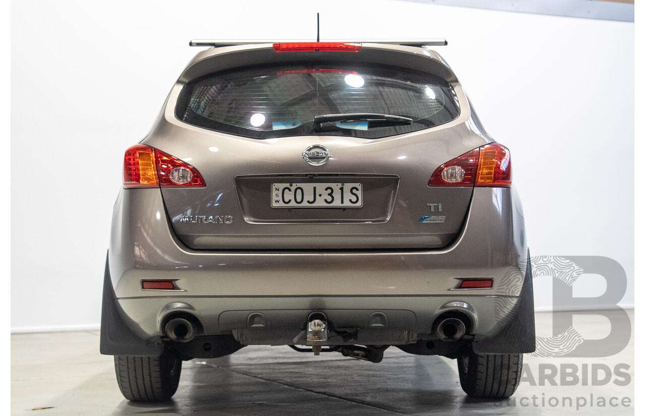 11/2009 Nissan Murano Ti 4WD Z51 4d Wagon Grey 3.5L