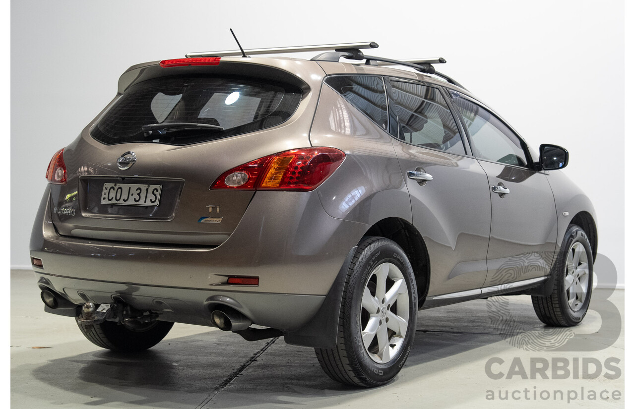 11/2009 Nissan Murano Ti 4WD Z51 4d Wagon Grey 3.5L
