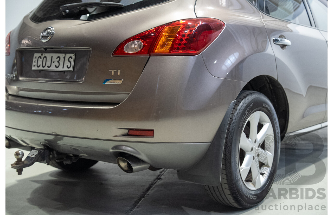 11/2009 Nissan Murano Ti 4WD Z51 4d Wagon Grey 3.5L