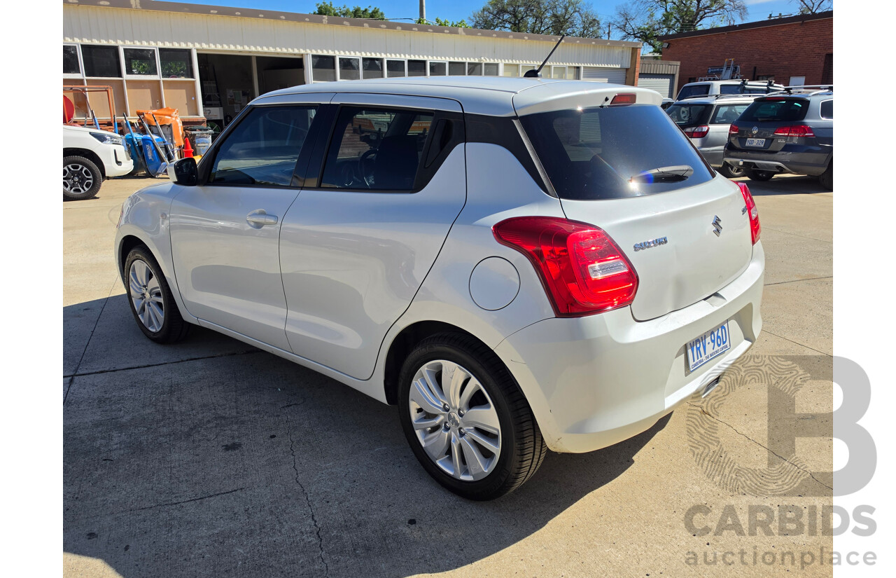02/2018 Suzuki Swift GL Navigator AZ 5D Hatchback White 1.2L