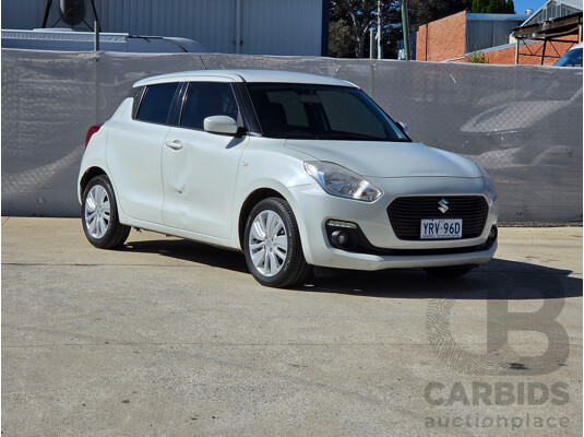 02/2018 Suzuki Swift GL Navigator AZ 5D Hatchback White 1.2L