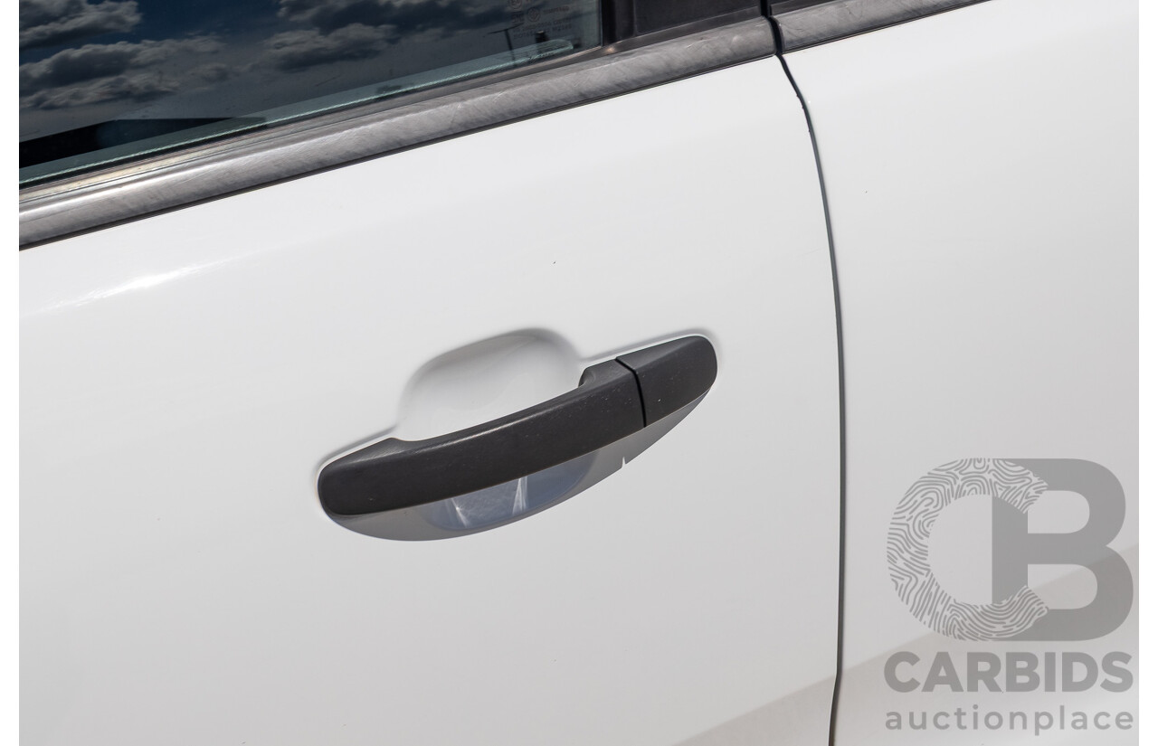 10/2017 Ford Ranger XL 2.2 Hi-Rider (4x2) PX MKII MY18 Crew Cab P/Up White Turbo Diesel 2.2L