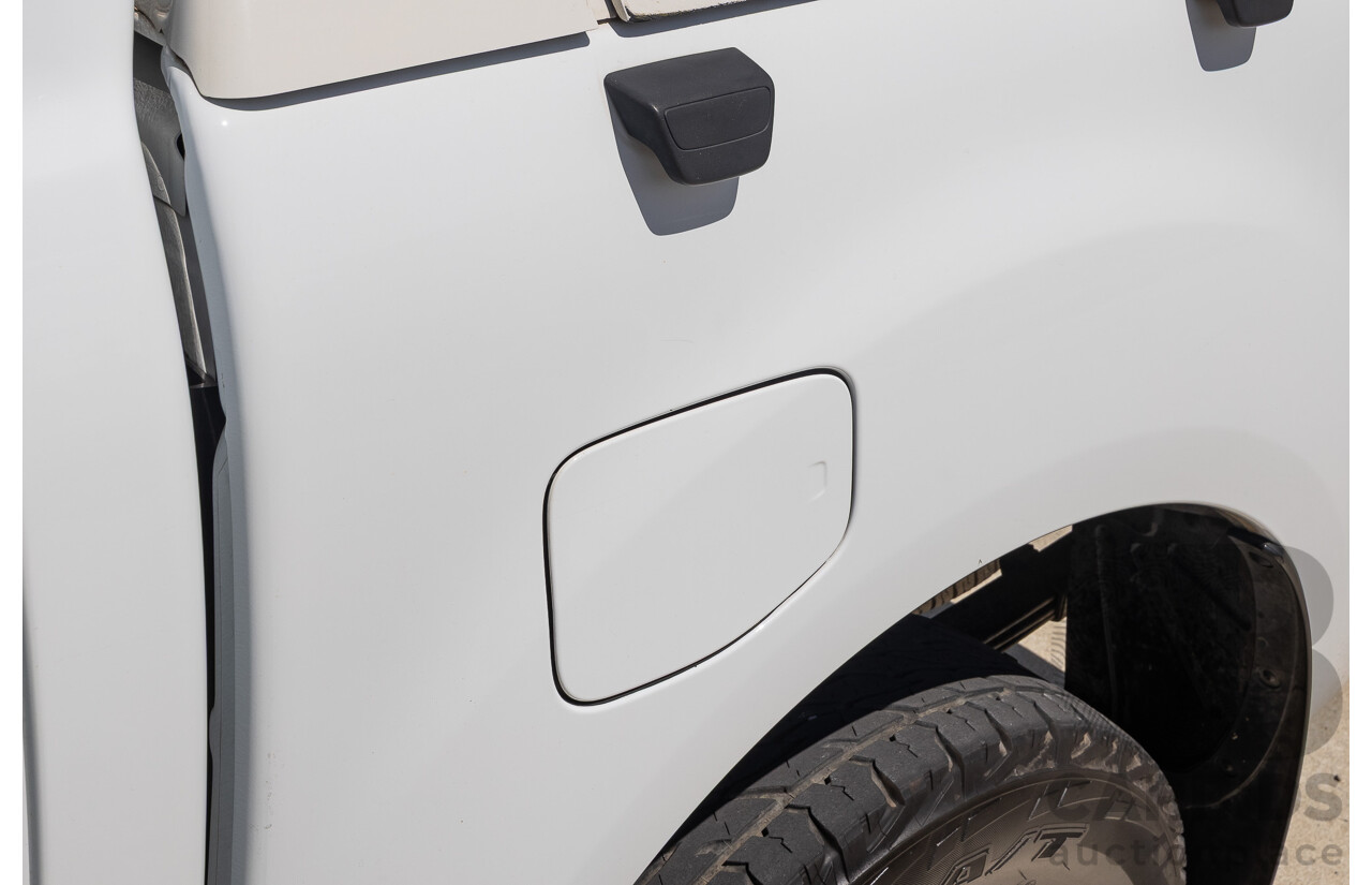 10/2017 Ford Ranger XL 2.2 Hi-Rider (4x2) PX MKII MY18 Crew Cab P/Up White Turbo Diesel 2.2L
