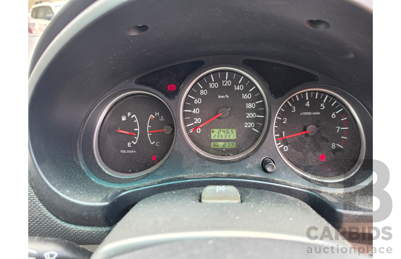 04/2007 Subaru Forester X MY07 4d Wagon White 2.5L