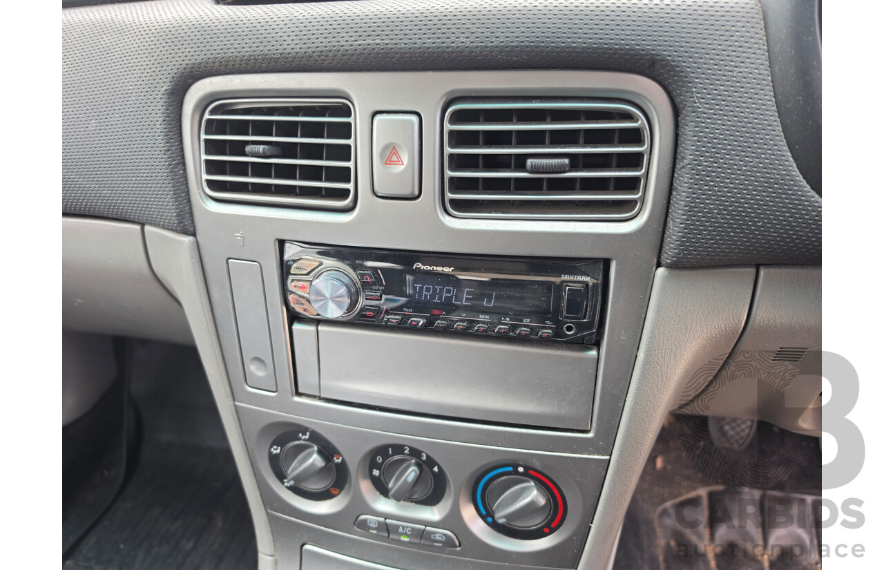 04/2007 Subaru Forester X MY07 4d Wagon White 2.5L