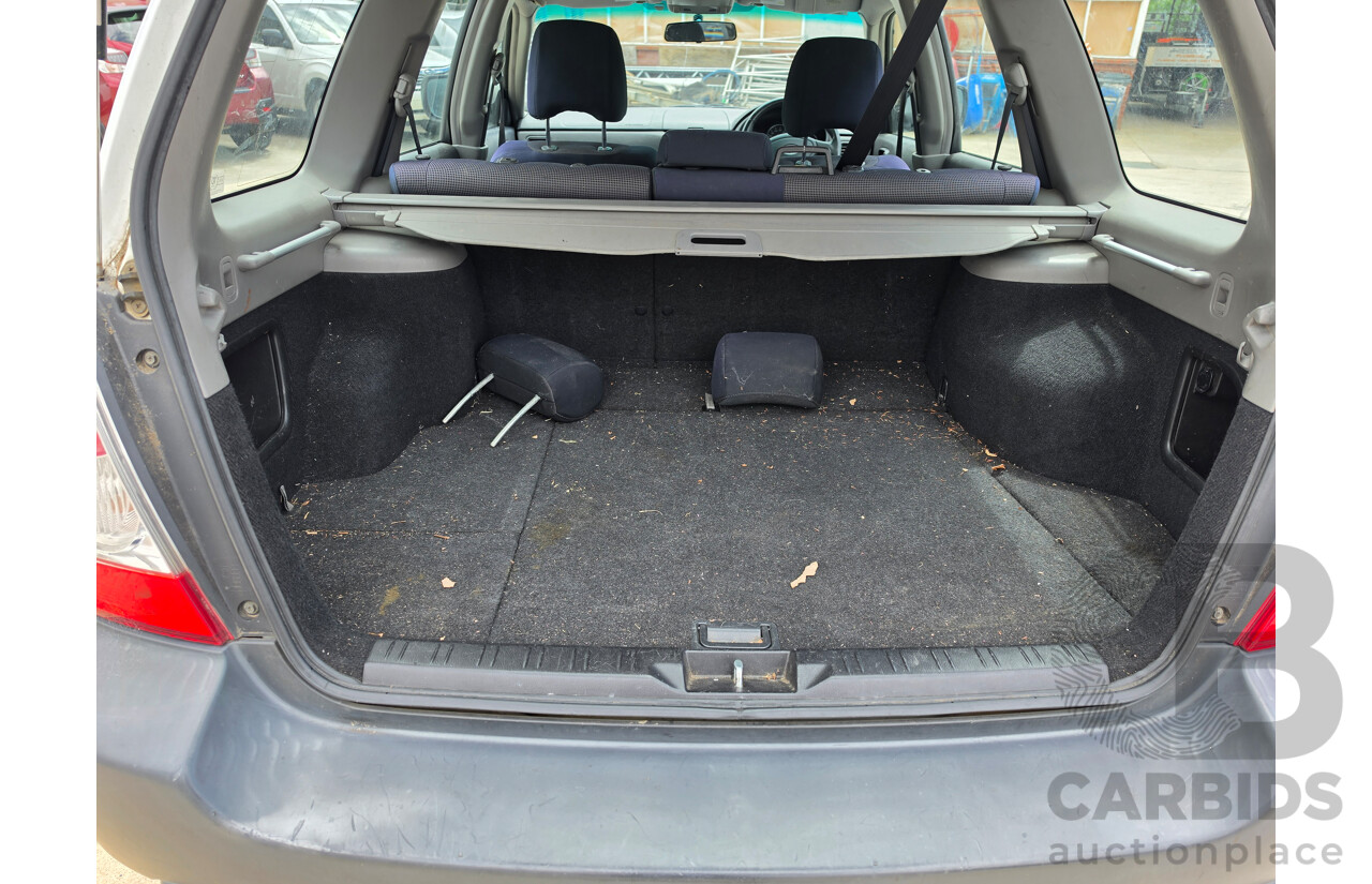 04/2007 Subaru Forester X MY07 4d Wagon White 2.5L