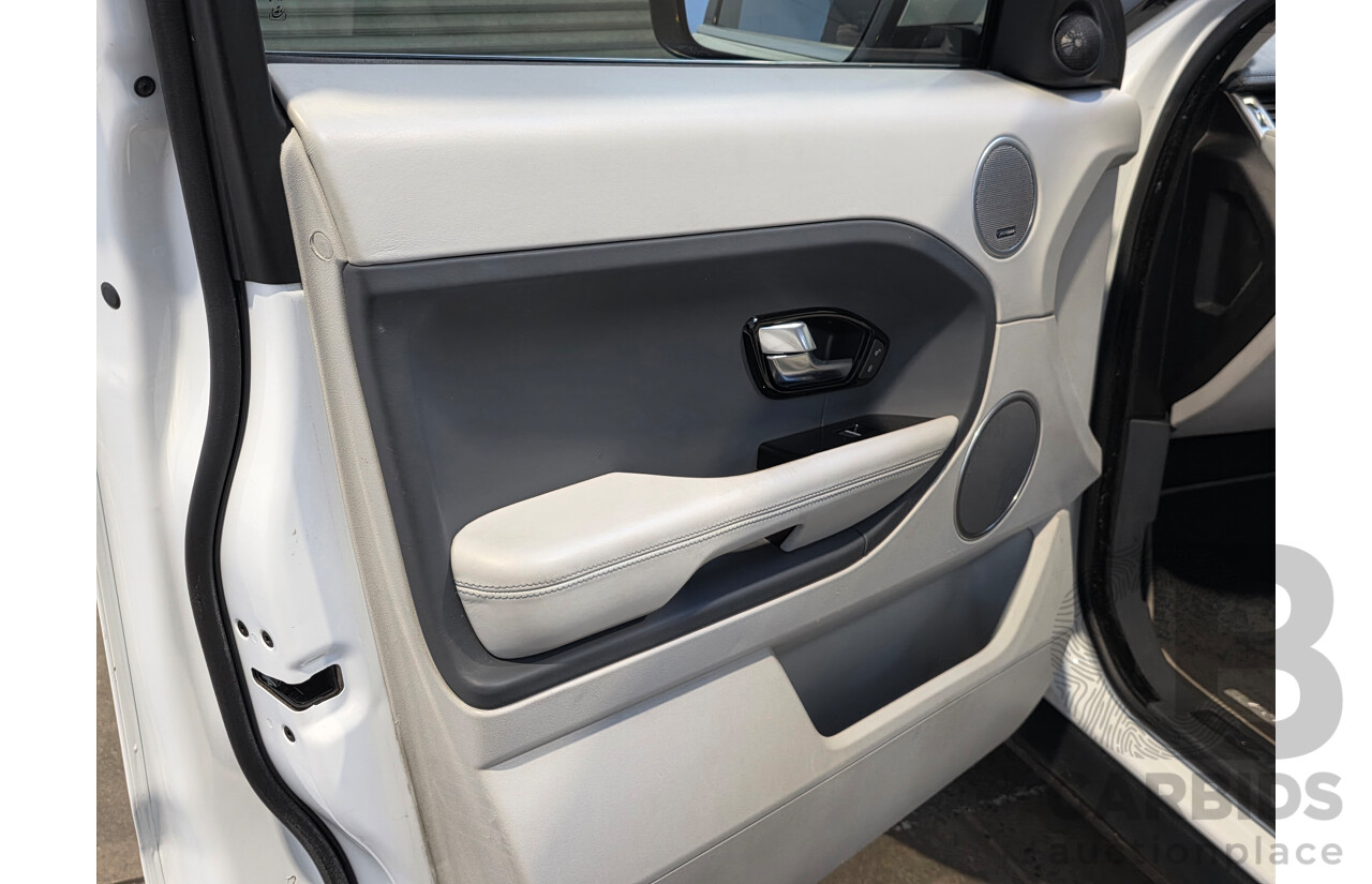 08/2012 Range Rover Evoque SD4 PRESTIGE AWD LV 5D Wagon White 2.2L