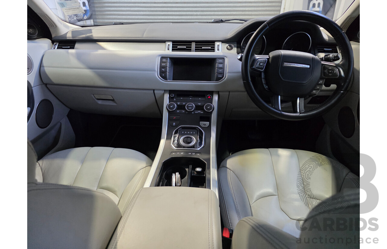 08/2012 Range Rover Evoque SD4 PRESTIGE AWD LV 5D Wagon White 2.2L