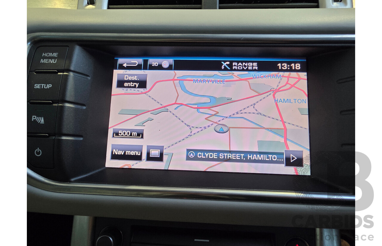 08/2012 Range Rover Evoque SD4 PRESTIGE AWD LV 5D Wagon White 2.2L