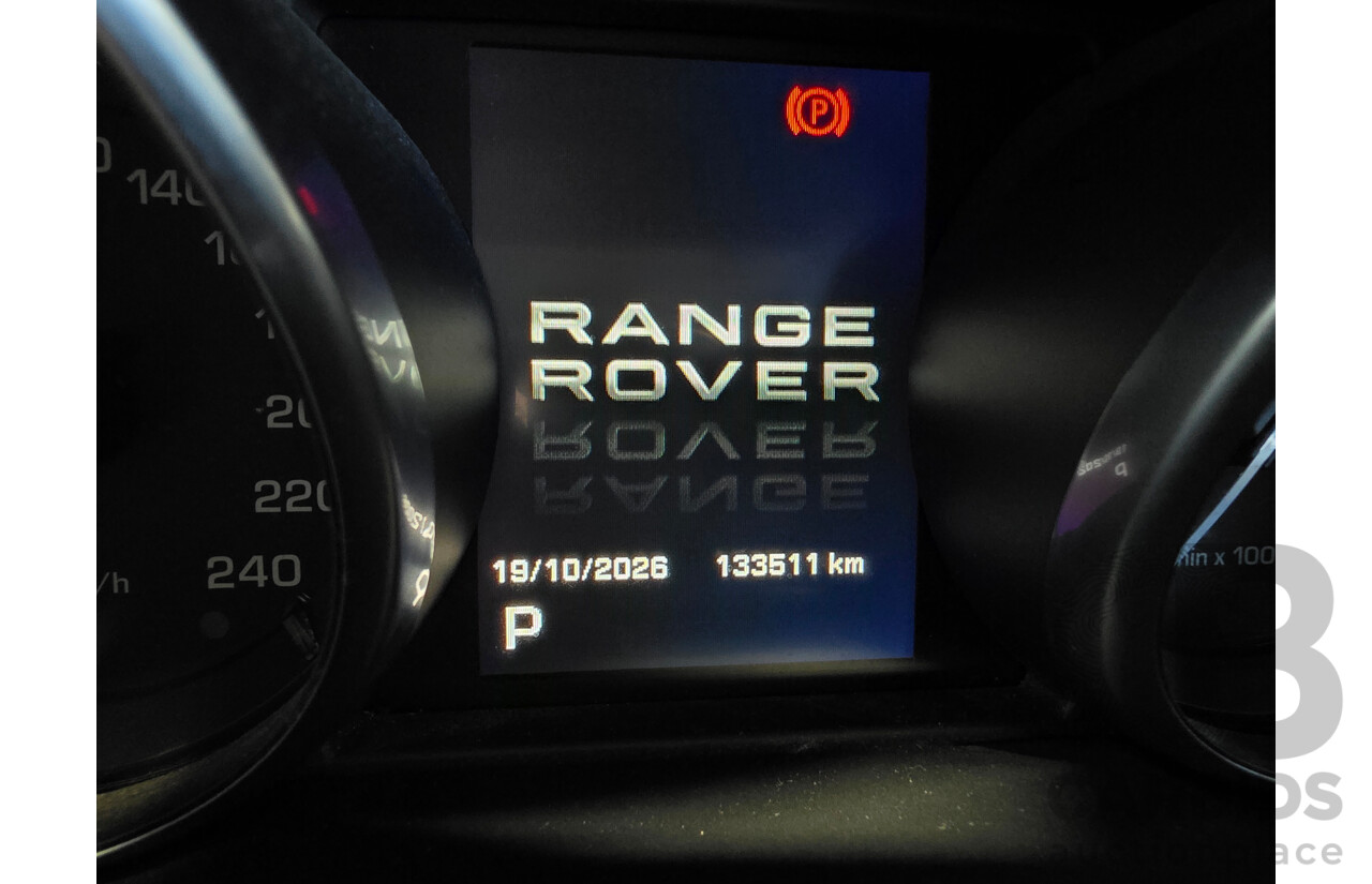 08/2012 Range Rover Evoque SD4 PRESTIGE AWD LV 5D Wagon White 2.2L