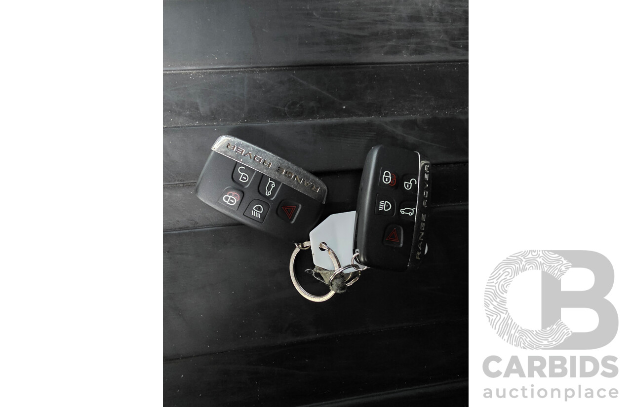 08/2012 Range Rover Evoque SD4 PRESTIGE AWD LV 5D Wagon White 2.2L