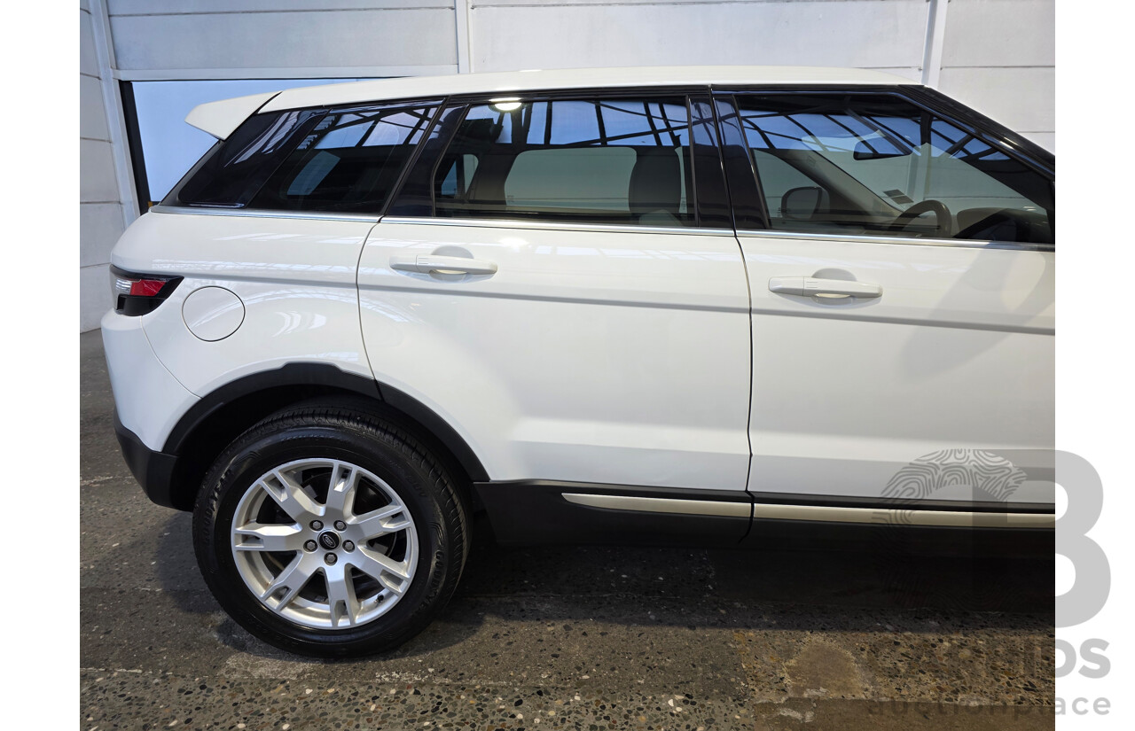 08/2012 Range Rover Evoque SD4 PRESTIGE AWD LV 5D Wagon White 2.2L