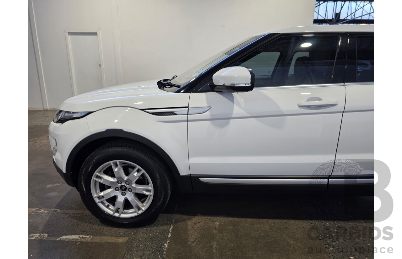 08/2012 Range Rover Evoque SD4 PRESTIGE AWD LV 5D Wagon White 2.2L