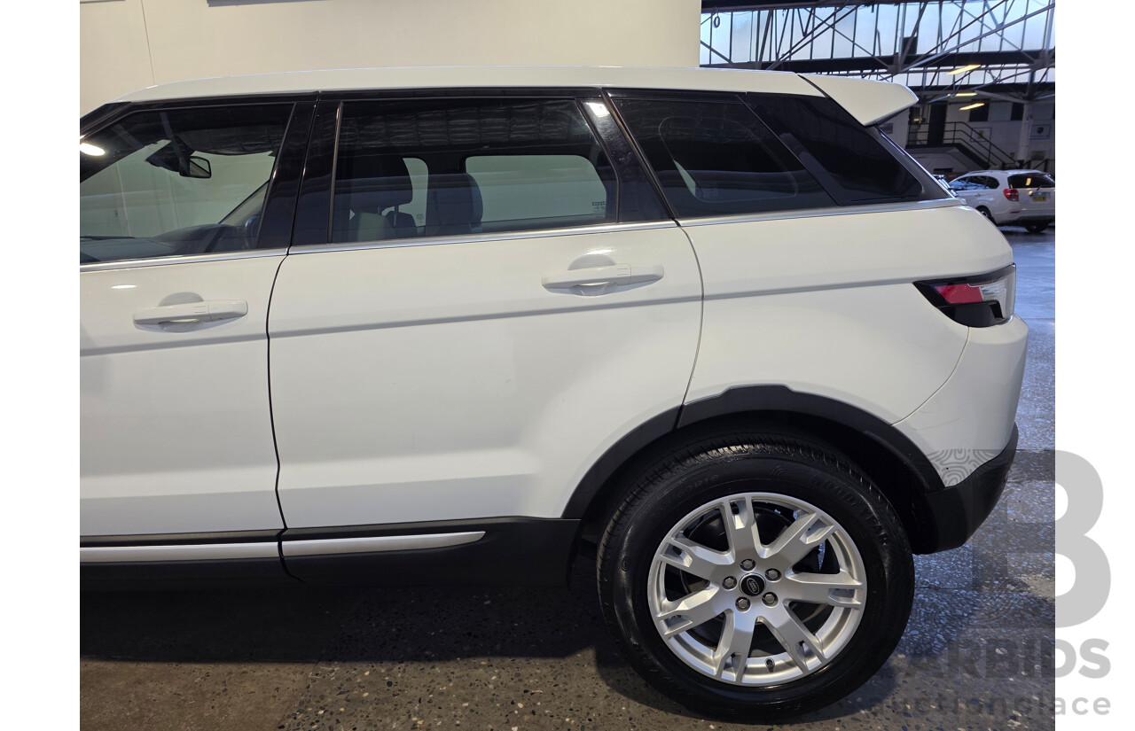 08/2012 Range Rover Evoque SD4 PRESTIGE AWD LV 5D Wagon White 2.2L