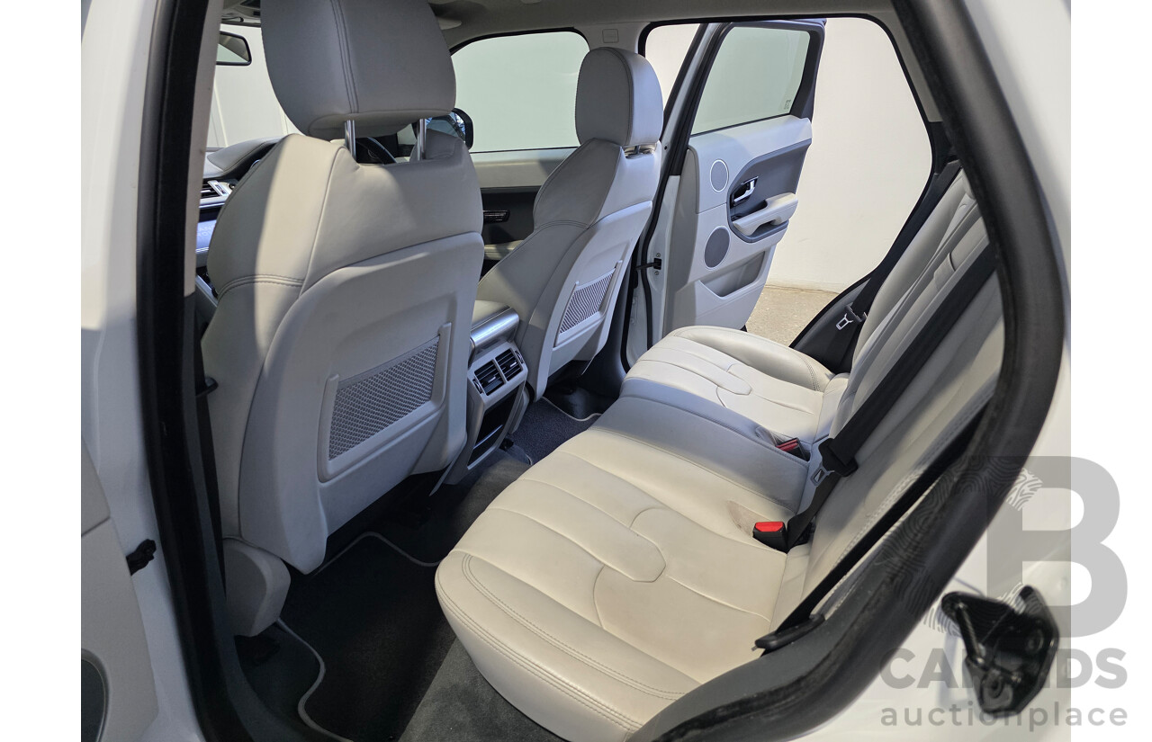08/2012 Range Rover Evoque SD4 PRESTIGE AWD LV 5D Wagon White 2.2L