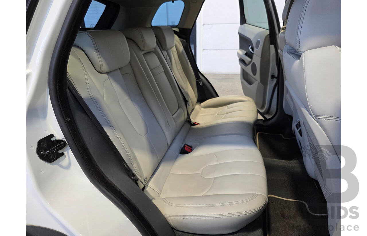 08/2012 Range Rover Evoque SD4 PRESTIGE AWD LV 5D Wagon White 2.2L