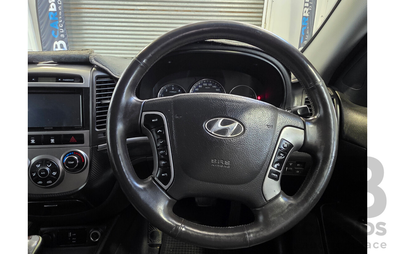 04/2012 Hyundai Santa Fe TRAIL CRDi (4x4) CM MY12 4d Wagon Grey 2.2L