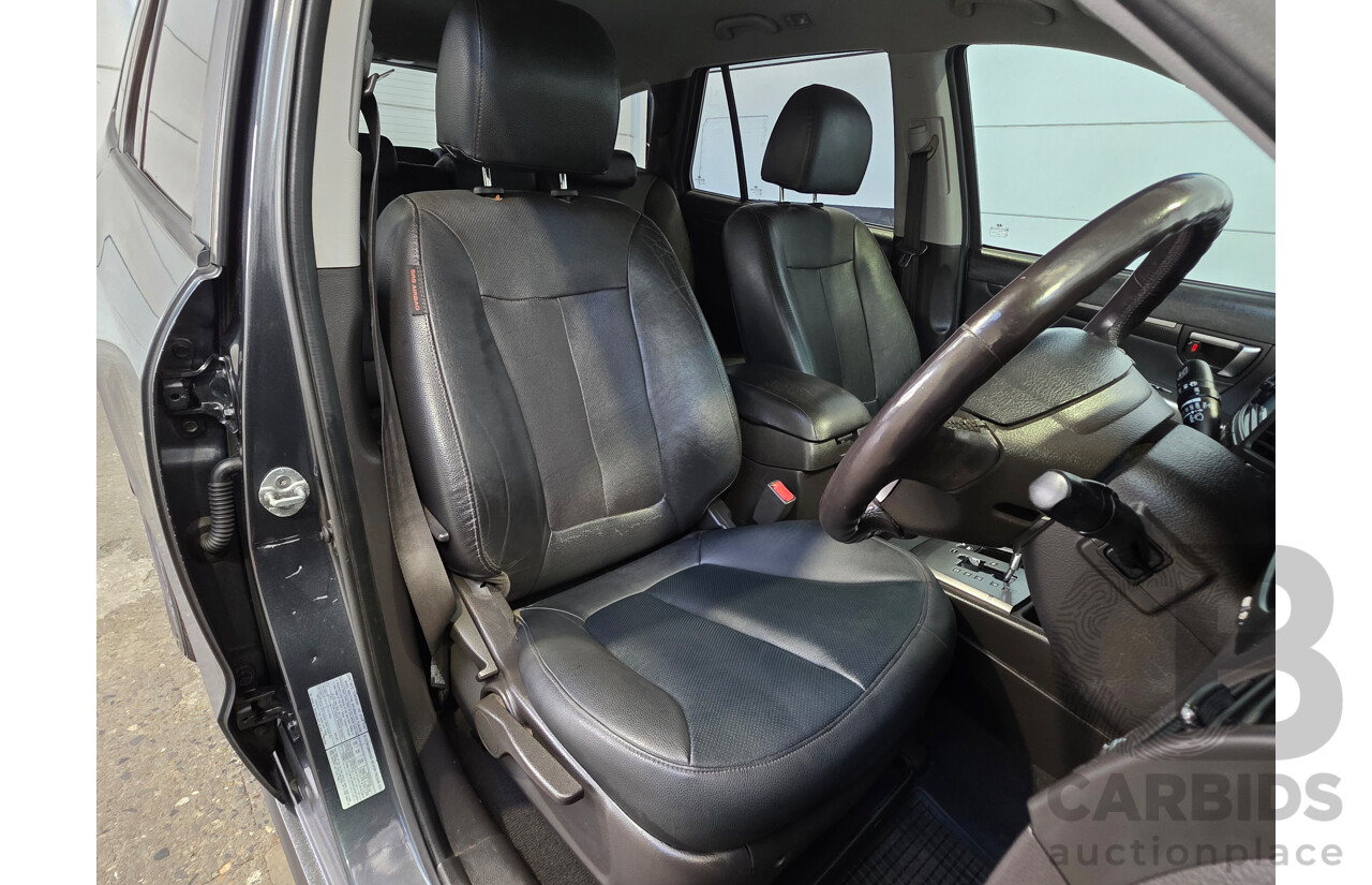 04/2012 Hyundai Santa Fe TRAIL CRDi (4x4) CM MY12 4d Wagon Grey 2.2L