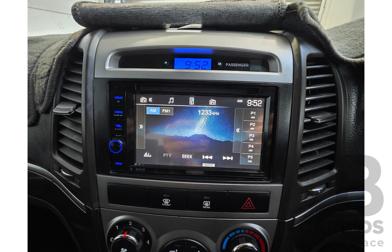 04/2012 Hyundai Santa Fe TRAIL CRDi (4x4) CM MY12 4d Wagon Grey 2.2L