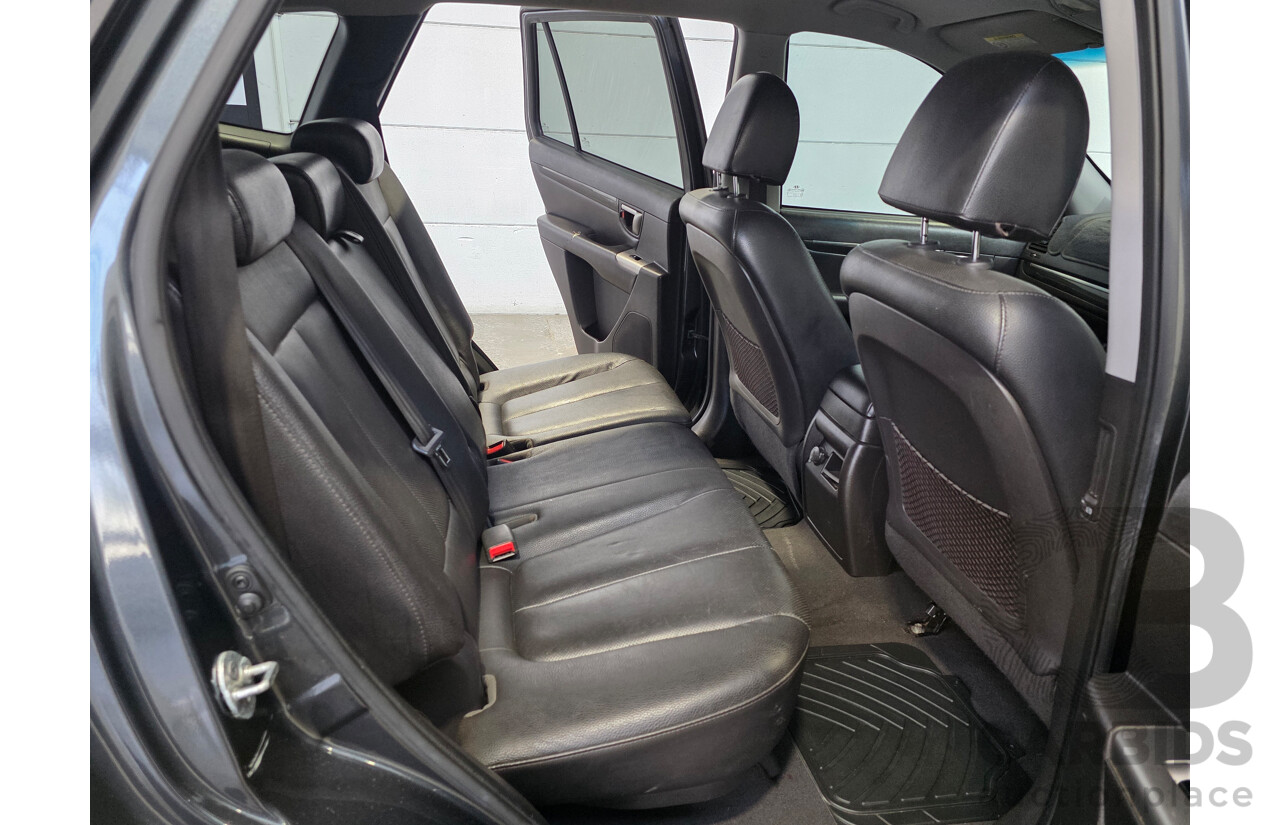 04/2012 Hyundai Santa Fe TRAIL CRDi (4x4) CM MY12 4d Wagon Grey 2.2L