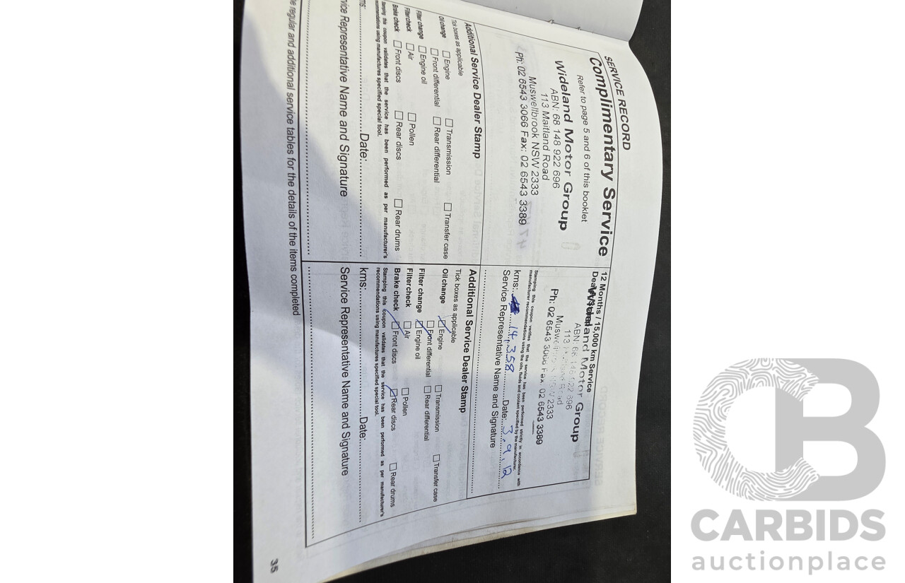 08/2011 Mitsubishi Triton GLX-R (4x4) MN MY11 Double Cab Utility White 2.5L