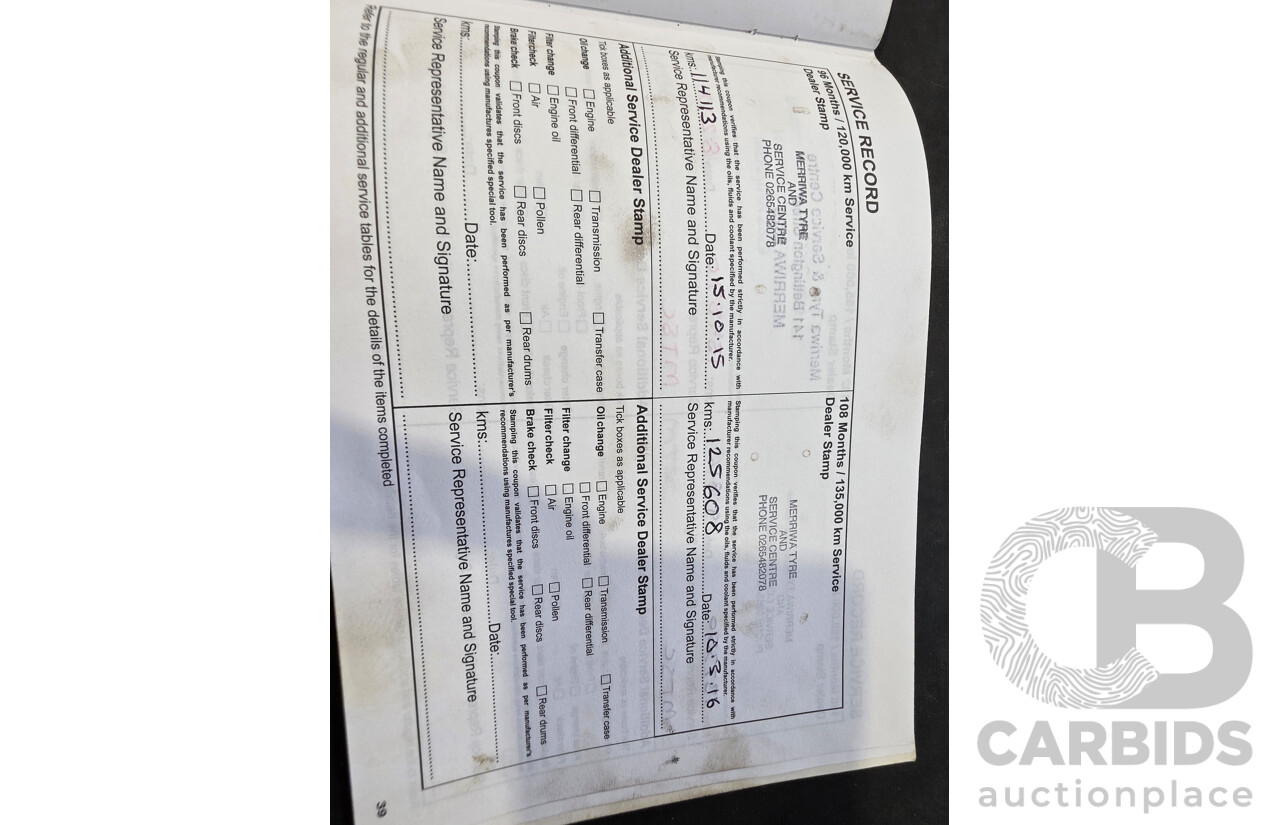 08/2011 Mitsubishi Triton GLX-R (4x4) MN MY11 Double Cab Utility White 2.5L
