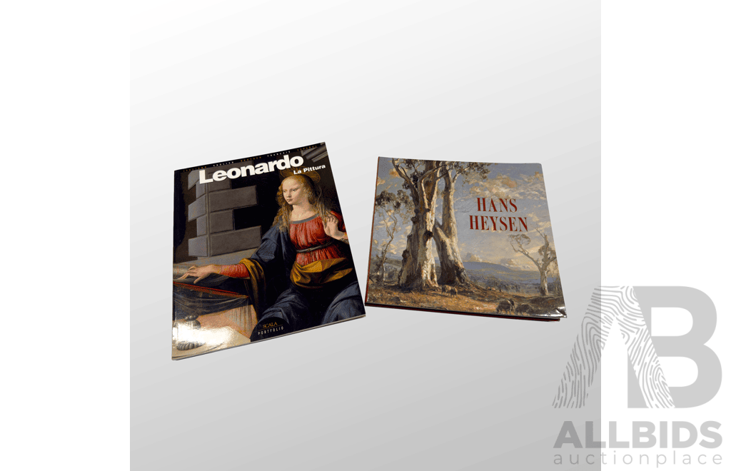 Art Book Collection: Leonardo Da Vinci and Hans Heysen