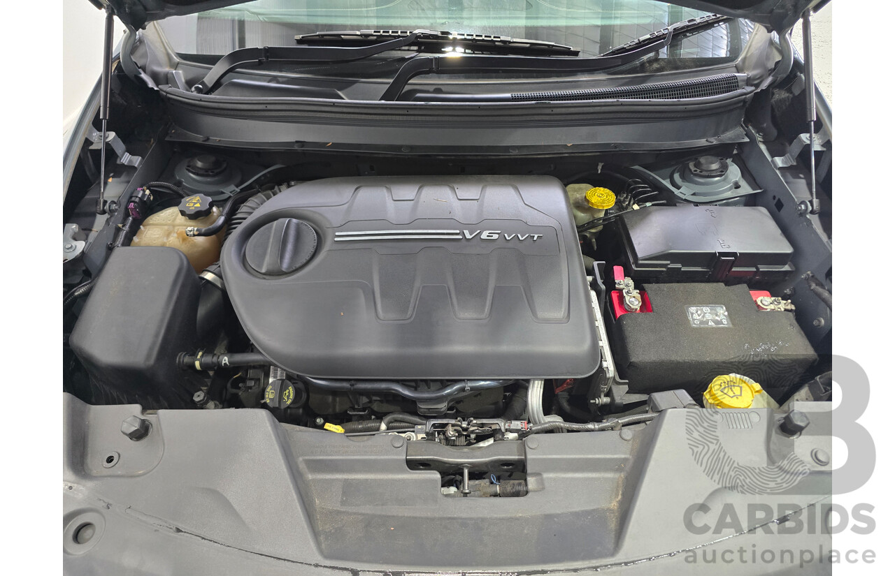 09/2014 Jeep Cherokee Longitude (4x4) KL 4d Wagon Anvil Grey V6 3.2L