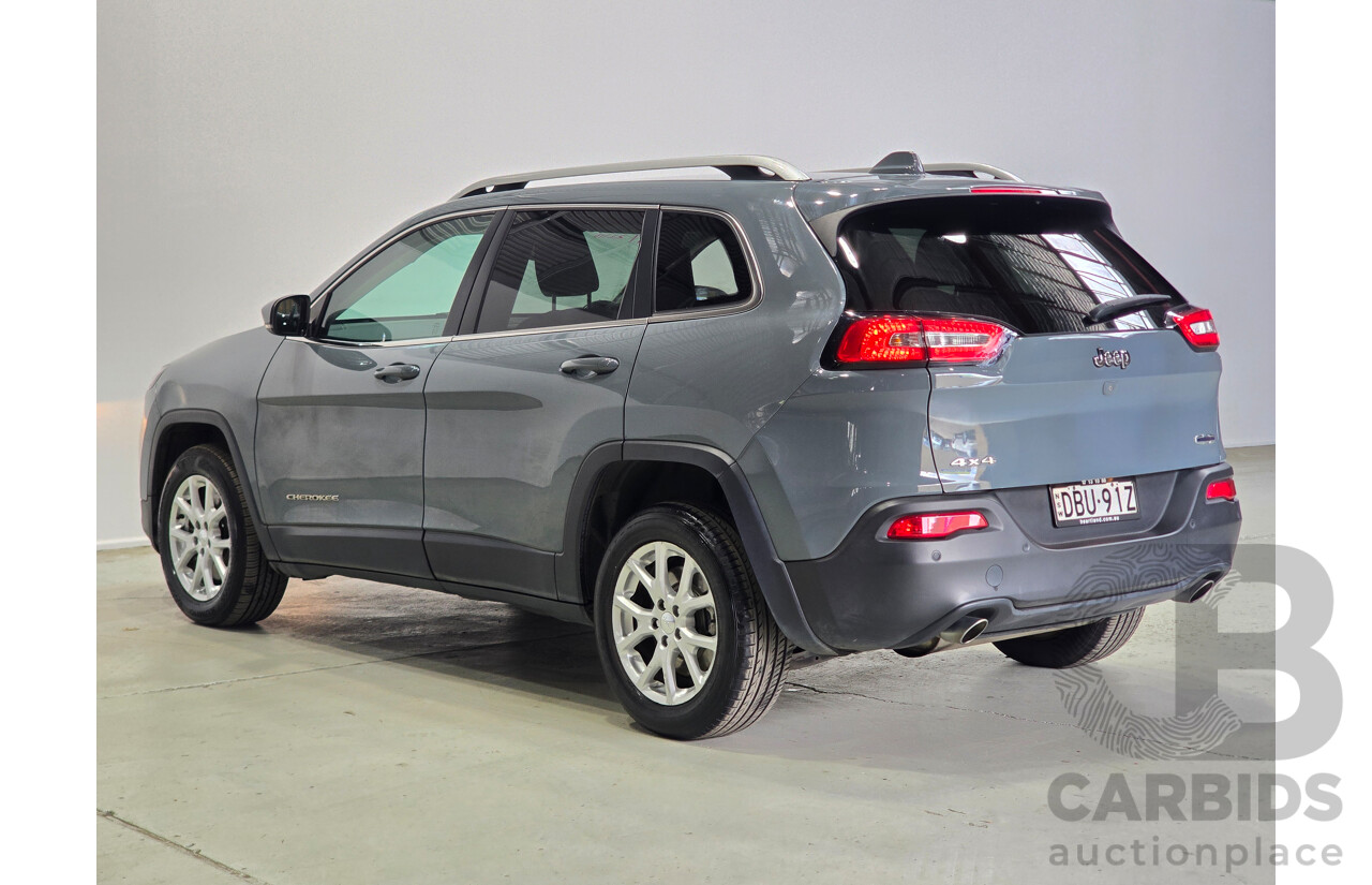 09/2014 Jeep Cherokee Longitude (4x4) KL 4d Wagon Anvil Grey V6 3.2L