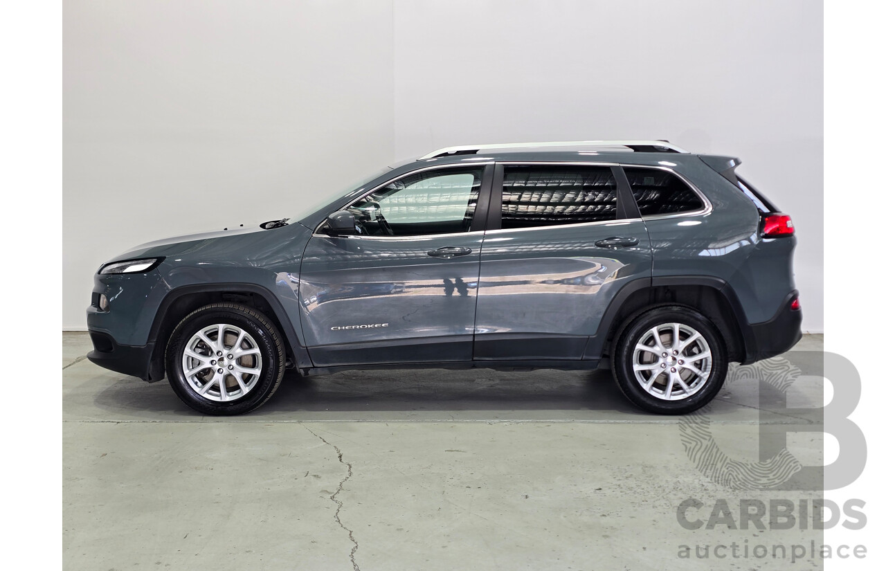 09/2014 Jeep Cherokee Longitude (4x4) KL 4d Wagon Anvil Grey V6 3.2L