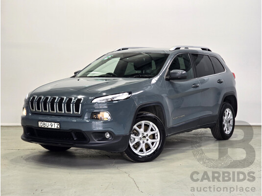 09/2014 Jeep Cherokee Longitude (4x4) KL 4d Wagon Anvil Grey V6 3.2L