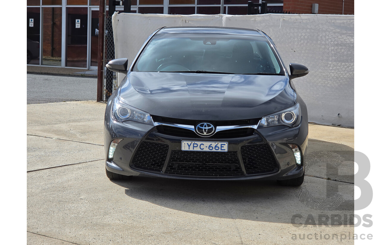 02/2017 Toyota Camry Atara SL ASV50R MY15 4d Sedan Grey 2.5L