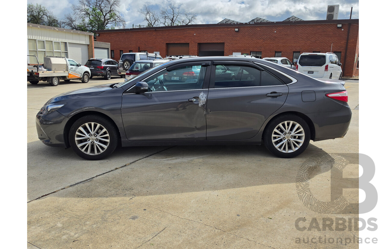 02/2017 Toyota Camry Atara SL ASV50R MY15 4d Sedan Grey 2.5L