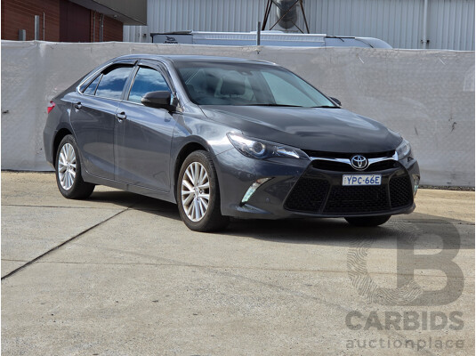 02/2017 Toyota Camry Atara SL ASV50R MY15 4d Sedan Grey 2.5L