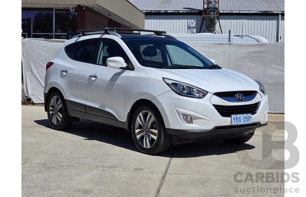 05/2014 Hyundai Ix35 Highlander (AWD) LM SERIES II 4d Wagon Pure White Turbo Diesel 2.0L