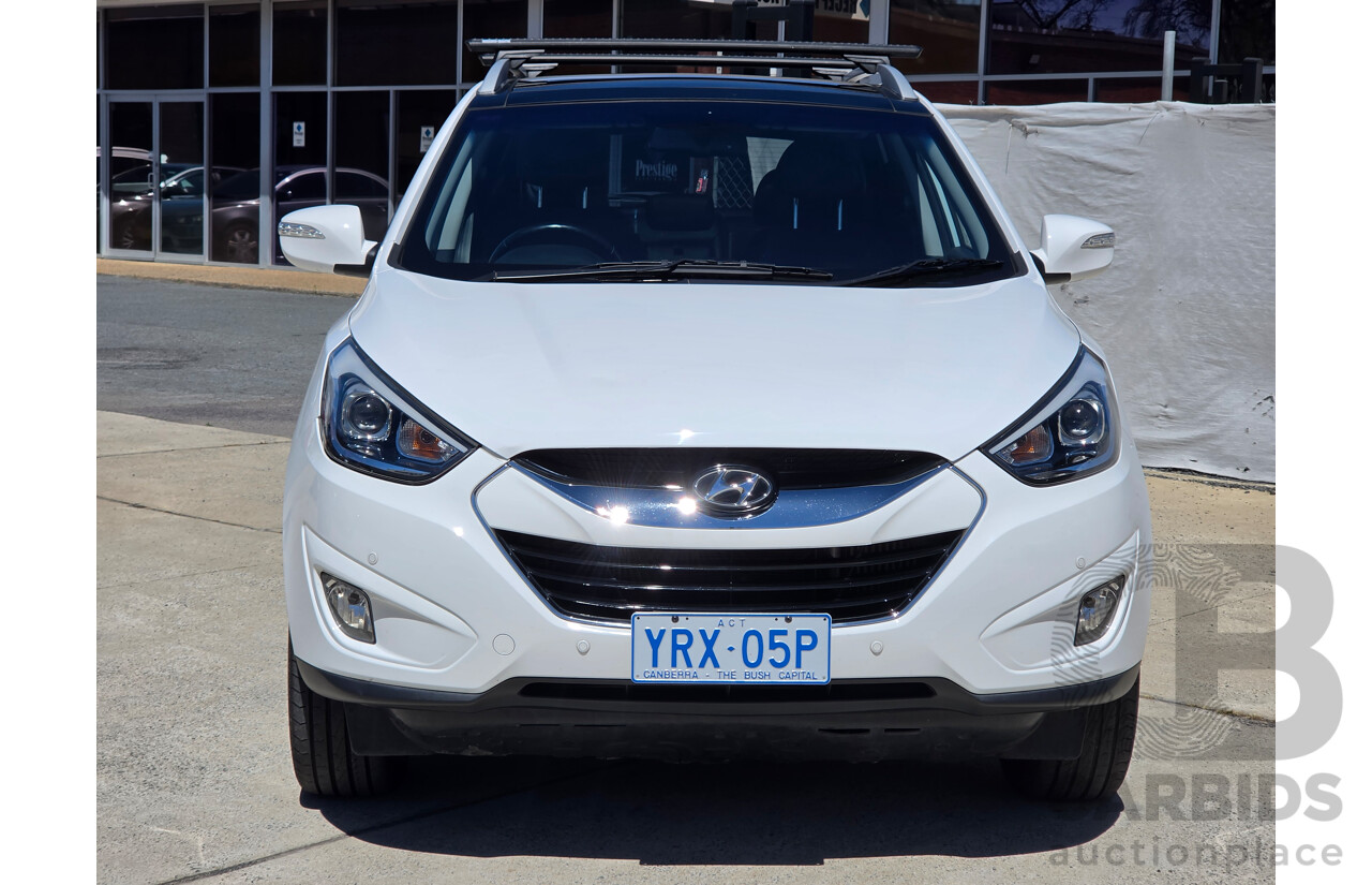 05/2014 Hyundai Ix35 Highlander (AWD) LM SERIES II 4d Wagon Pure White Turbo Diesel 2.0L