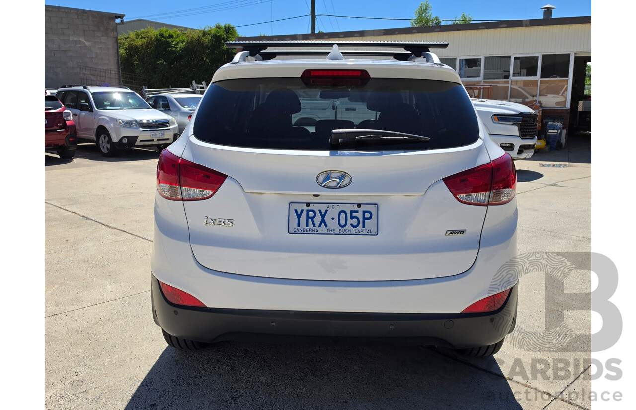 05/2014 Hyundai Ix35 Highlander (AWD) LM SERIES II 4d Wagon Pure White Turbo Diesel 2.0L