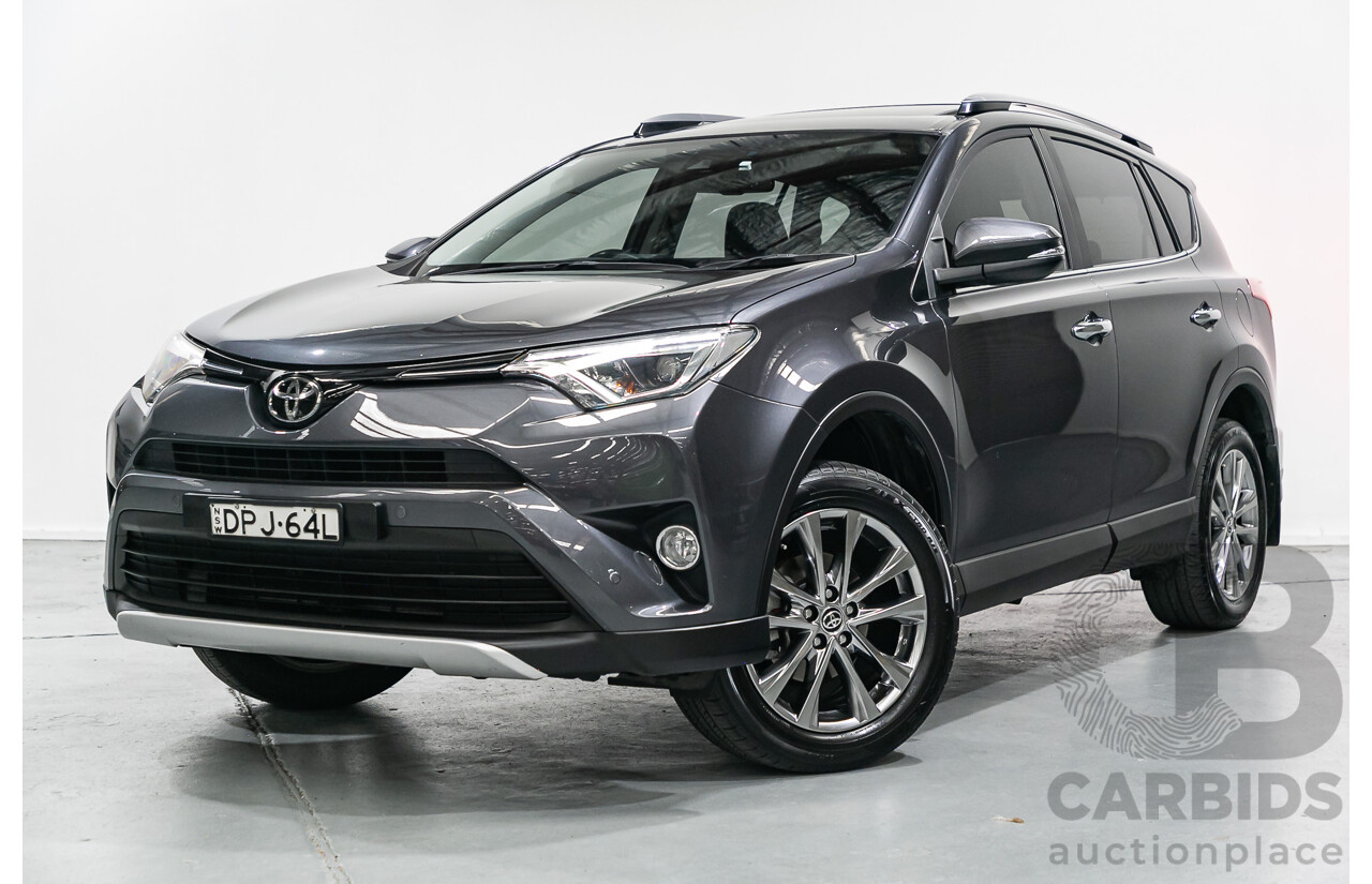 6/2017 Toyota Rav4 Cruiser (AWD) ASA44R MY18 4d Wagon Magnetic  Grey 2.5L