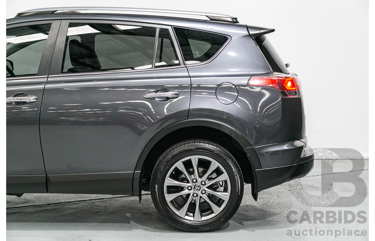 6/2017 Toyota Rav4 Cruiser (AWD) ASA44R MY18 4d Wagon Magnetic  Grey 2.5L