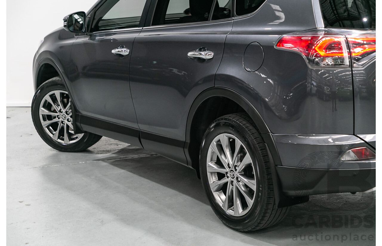 6/2017 Toyota Rav4 Cruiser (AWD) ASA44R MY18 4d Wagon Magnetic  Grey 2.5L
