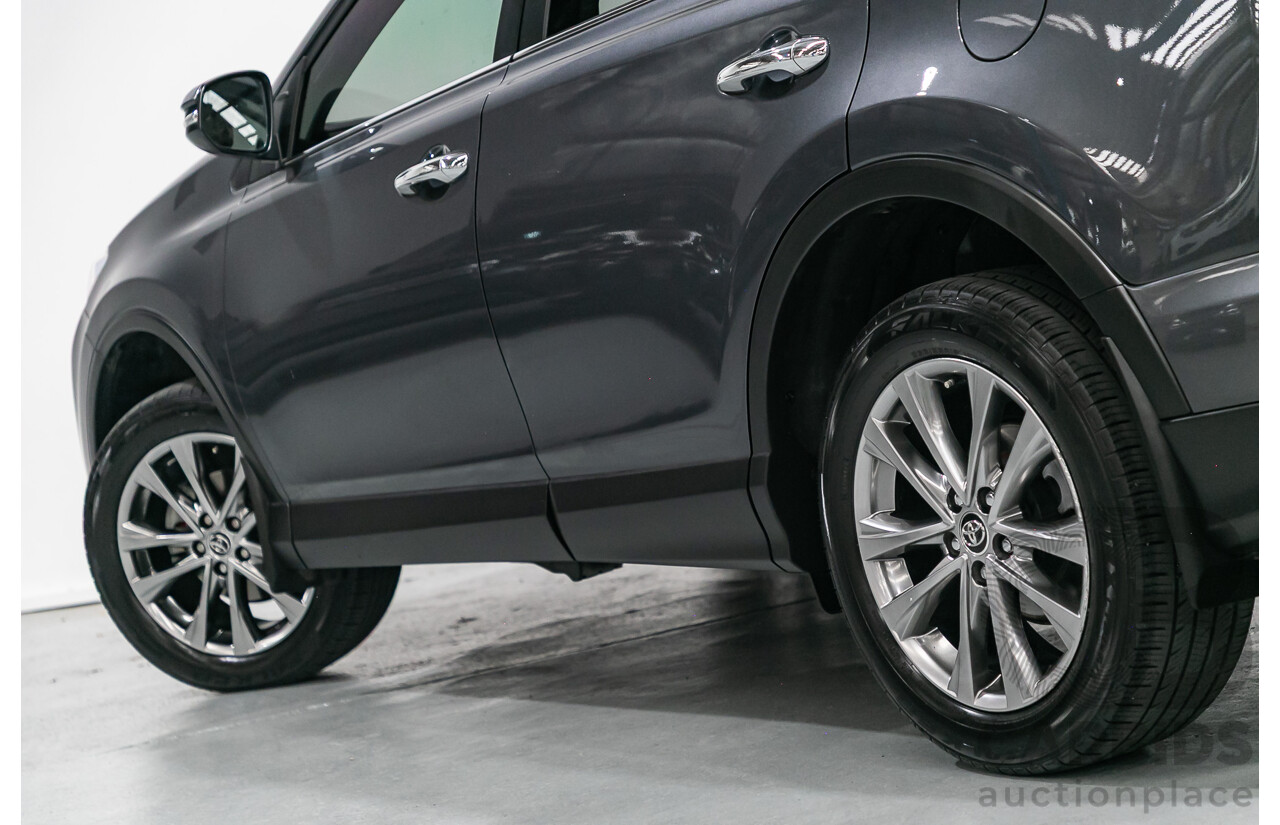 6/2017 Toyota Rav4 Cruiser (AWD) ASA44R MY18 4d Wagon Magnetic  Grey 2.5L